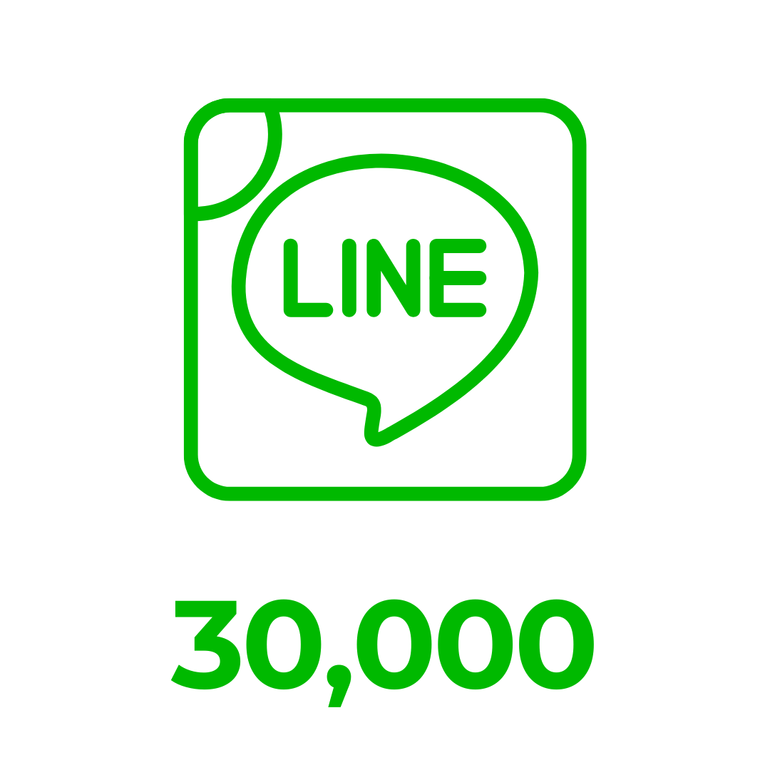 LINE公式アカウント200